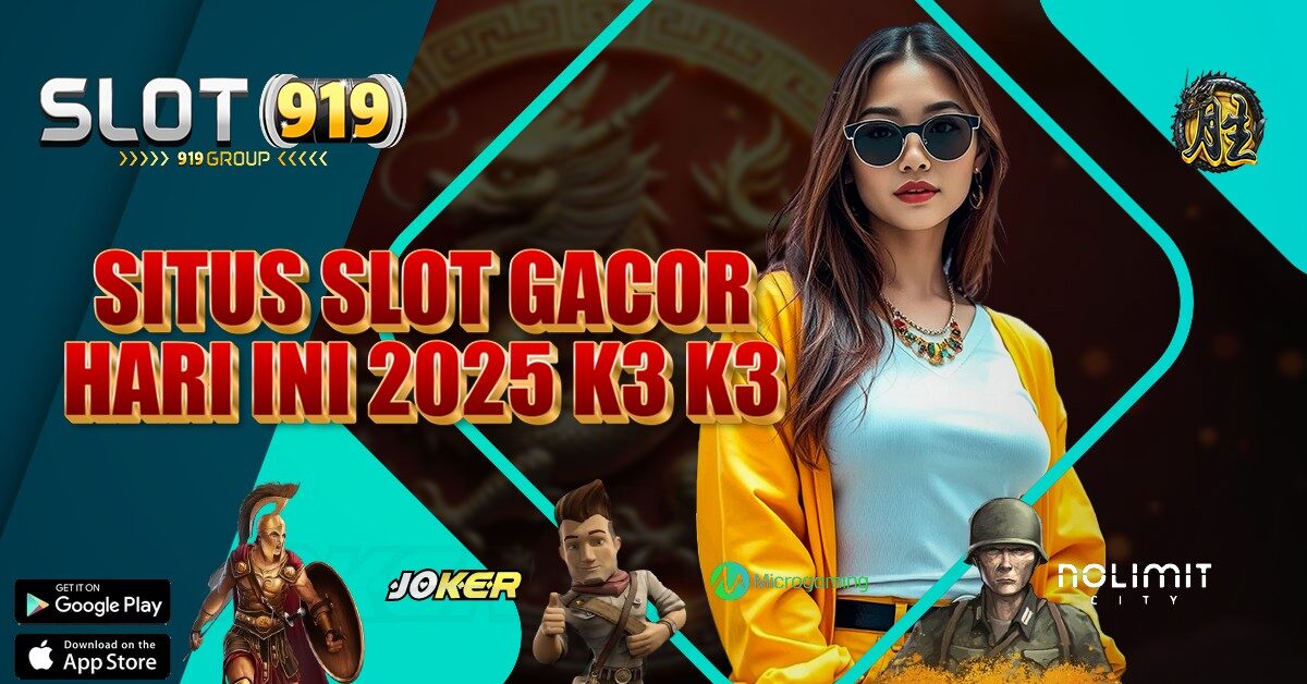 DAFTAR NAMA SITUS JUDI SLOT ONLINE TERPERCAYA 2025 K3K3 APK